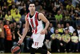 „Olympiacos“ ir K.Slouko susitikime dėl naujo kontrakto susitarti nepavyko