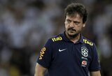 Brazilijos rinktinė atleido laikinąjį trenerį F.Dinizą