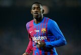 „Barcelona“ pasiekė susitarimą su O.Dembele dėl naujo kontrakto 