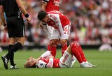 Paaiškėjo kada aikštėje galima tikėtis vėl išvysti „Arsenal“ kapitoną