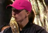 Ne kartą išsigelbėjusi I.Swiatek triumfavo WTA 1000 turnyre Dohoje