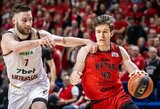 Sargiūnas domina Eurolygos čempionus