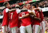 „Premier“ lygoje įvykusiame Londono miesto derbyje – „Arsenal“ pergalė prieš „Tottenham“