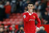 „Man Utd“ žaidėjai šokiruoti: C.Ronaldo prieš pat mačą su „Man City“ išvyko į Portugaliją