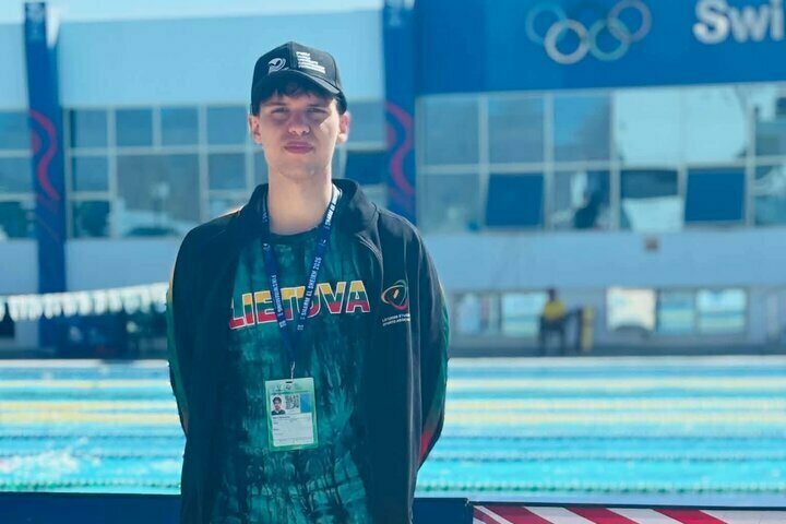 Miliauskas pasaulio studentų plaukimo su pelekais čempionate pateko į finalą