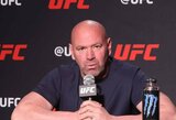 Apie „UFC 279“ konspiracijos teoriją prabilęs B.Schaubas įsiutino D.White‘ą: „Jei jis tikrai taip galvoja, tuomet yra kvailiausias močkrušys pasaulyje“