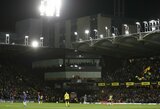 Anglijoje sustabdytos „Watford“ ir „Chelsea“ rungtynės: suteikiama medicininė pagalba žiūrovui 