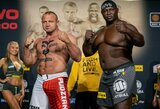 „KSW 64“ svėrimai: M.Pudzianowskis daugiau nei 30 kg lengvesnis už Senegalo milžiną