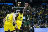 Mačo pabaigoje progų neišnaudojęs „Žalgiris“ suklupo Tel Avive