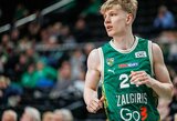 „Žalgiris“ komandos talentą paskolino Jonavos klubui