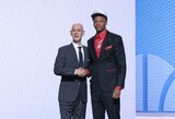 Kas žinoma apie tai, kodėl penktasis NBA naujokų biržos šaukimas dar nėra prisistatęs „Jazz“ komandai?