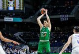 Taškų rekordą pagerinęs „Žalgiris“ rungtynių pabaigoje paleido „Real“ ekipą