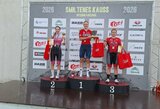 Dviratininkė Augustė Mikutytė Latvijoje iškovojo užtikrintą pergalę