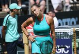 „Visi žino, kur aš gimiau“: Aryna Sabalenka Berlyne piktinosi tuo, kad negali žaisti po Baltarusijos vėliava