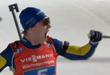 Pasaulio biatlono čempionate – idealus V.Strolios šaudymas, įtampos neatlaikęs jaunimas ir auksą iš rankų paleidę norvegai