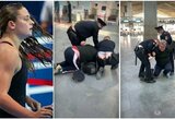 „Ką darot, dalbajobai?“: Europos čempionė pratrūko po trenerio sulaikymo  