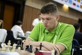Lietuvos šachmatininkai Europos čempionate palaužė austrų pasipriešinimą, prancūzės su D.Daulyte-Cornette – vienvaldės lyderės