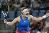 Ketvirtajai pasaulio raketei fatališkai nesisekė: K.Muchova šventė pergalę, o Čekija žengė į „United Cup“ pusfinalį