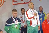 Nojui Čypui – Europos jėgos trikovės čempionato auksas ir du sidabro medaliai