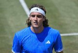 Dar vienas lūžis: Tsitsipas nutraukė bendradarbiavimą su tėvu