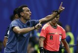Argentinos treneris teisėjui: „Švilpk, kale“ 