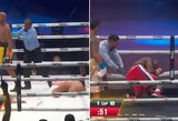 Legendų vakaras buvo trumpas: A.Silva nokautavo T.Ortizą per 81 sekundę, dominuojantis V.Belfortas su E.Holyfieldu užtruko 109 sekundes