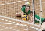 Europos čempionato atrankos turnyro finiše Lietuvos tinklininkės nusileido favoritėms