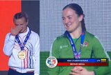 Chaosas Europos čempionato apdovanojimuose: rusų himnas staiga buvo išjungtas, o airė sumaišyta su lietuve
