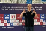 R.Jazdauskas pasaulio jaunimo plaukimo čempionate du kartus per dieną pagerino karjeros rekordą