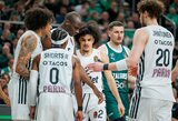 Per 19 minučių sutriuškino varžovus: šis gynėjas – Eurolygos turo MVP