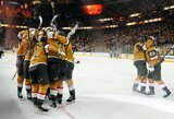 Istorinės ir rekordinės NHL finalo rungtynės – 3 įvarčiai per 39 sekundes, du pratęsimai ir Las Vegaso klubo pergalė