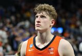 Kasparas Jakučionis dalyvaus NBA naujokų biržoje