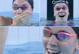 Karjeros rekordą pagerinusi Smiltė Plytnykaitė pasaulio jaunimo plaukimo čempionate iškovojo aukso medalį!