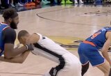 Wembanyamos konfliktą peržiūrėjusi NBA atšaukė techninę pražangą