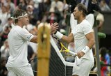 R.Berankiui plojęs R.Nadalis: „Kiekvienas varžovas čia stiprus, juk žaidžiame prieš geriausius tenisininkus pasaulyje“