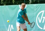 Europos jaunių teniso čempionate lietuvius sustabdė favoritai
