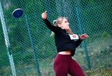 Gabrielė Aleknaitė sezoną pradėjo su nauju karjeros rekordu ir bent 14 m aplenkė visas bendraamžes