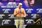 Netikėtas T.Fury pareiškimas: „D.Wilderis yra atominė bomba ir šiuo metu yra pavojingiausias sunkiasvoris kovotojas“