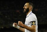 Neįtikėtina: K.Benzema pelnė „hat-tricką", o „Camp Nou“ stadione „Barceloną“ sutriuškinęs „Real“ žengė į Ispanijos Karaliaus taurės finalą 