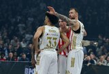 Efektyvus Motiejūno žaidimas negelbėjo „Crvena Zvezda“ klube Pirėjuje