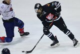 Puolime užstrigusi „Hockey Punks" nusileido estams