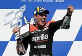 Svajonių savaitgalis Argentinoje: A.Espargaro padovanojo „Aprilia“ pirmą pergalę „MotoGP“ istorijoje