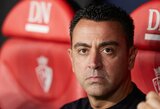 Xavi išskyrė sunkiausius futbolo aikštėje sutiktus varžovus