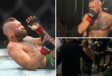Kokią traumą patyrė Conoras McGregoras? Užfiksuota, kaip kovotojas paliko areną