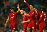 6 įvarčius pelnęs „Liverpool“ svečiuose sutriuškino „Leeds Utd“