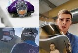 TOK uždraudė Ukrainos skeletono atstovui dėvėti šalmą su rusų nužudytų sportininkų portretais
