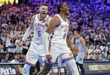 „Thunder“ atkrintamąsias pradėjo istorine triuškinama pergale