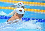 K.Teterevkova ISL plaukimo lygoje pagerino dar vieną karjeros rekordą