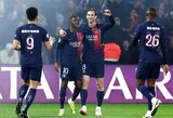Pirmą rungtynių įvartį praleidęs PSG klubas nugalėjo „Lille“ futbolininkus