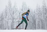 Dar 3 pasaulio biatlono taurės taškus pelnęs V.Strolia pateko į persekiojimo lenktynes